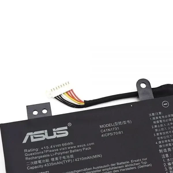 Батарея для ноутбука ASUS ROG Strix Scar II GL704 GL704GV GL704GM - C41N1731 Тип A - зображення 3