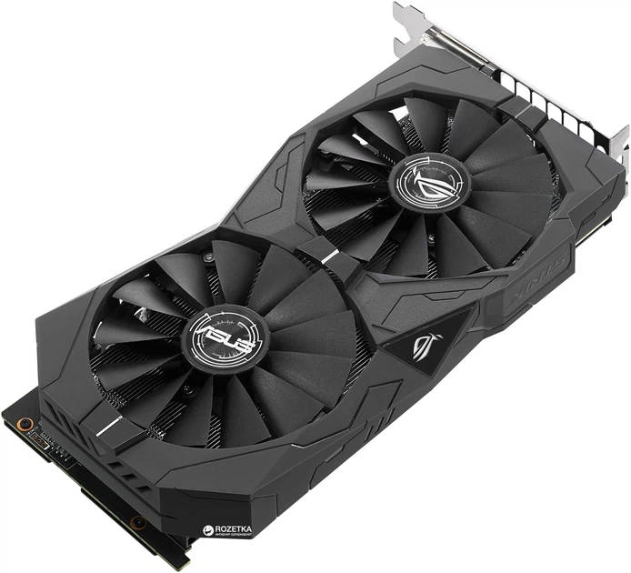 Видеокарта Asus PCI-Ex GeForce GTX 1050 ROG Strix OC 2GB GDDR5