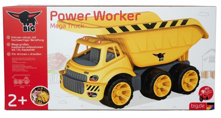 Самоскид BIG Mega Truck Power Worker (4004943548205) - зображення 5