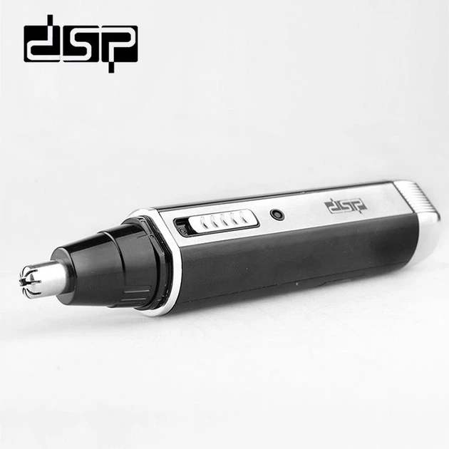Тример для носа вух брів та скронь на акумуляторі 3в1 DSP F-40002A Black - Фото 4 Тример для носа вух брів та скронь на акумуляторі 3в1 DSP F-40002A Black - изображение 4