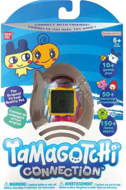 Інтерактивна іграшка Tamagotchi Connection Clear Retro (3296580434046) - зображення 1