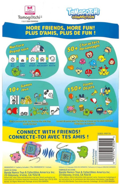 Interaktywna zabawka Tamagotchi Connection Clear Retro  (3296580434046) - obraz 4