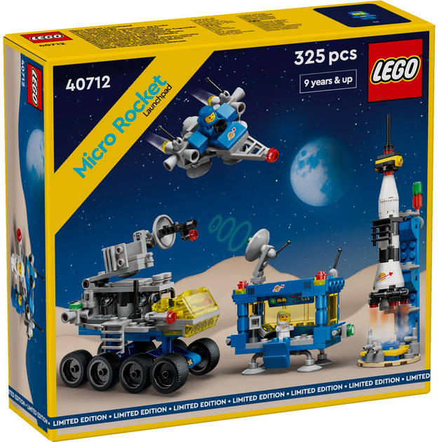 Zestaw klocków LEGO Creator Expert Stanowisko startowe mikrorakiety 325 elementów (40712) - obraz 1