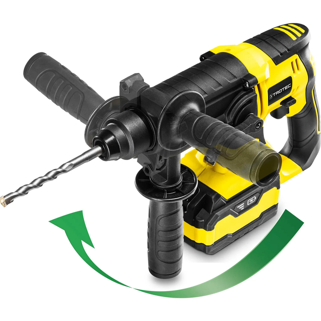 Перфоратор аккумуляторный Trotec PRDS 20-20V + кейс (4415000210) - изображение 3