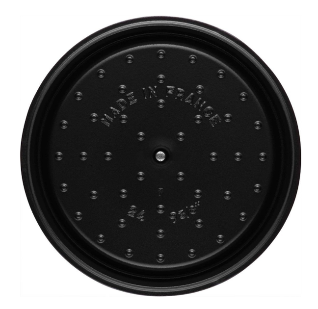 Каструля чавунна Staub La Cocotte кругла каштанова 6.7 л (3272340044953) - зображення 4