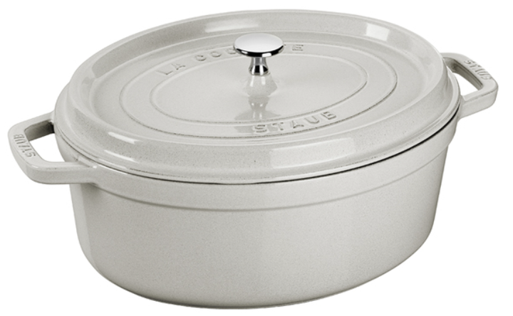 Каструля чавунна Staub La Cocotte овальна трюфельна 5.5 л (3272340040368) - зображення 1