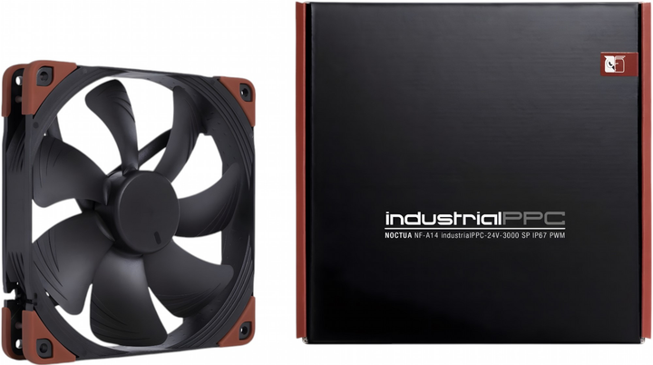 Вентилятор Noctua NF-A14 industrialPPC-24V-3000 SP IP67 PWM Black (9010018100600) - зображення 5