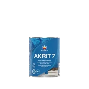 Краска латексная интерьерная Eskaro Akrit 7 Прозрачная 0,9 л - Фото 1 Краска латексная интерьерная Eskaro Akrit 7 Прозрачная 0,9 л - изображение 1