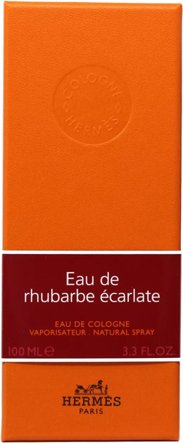 Одеколон для жінок Hermes Eau de Rhubarbe Ecarlate 100 мл (3346132003531) - зображення 3