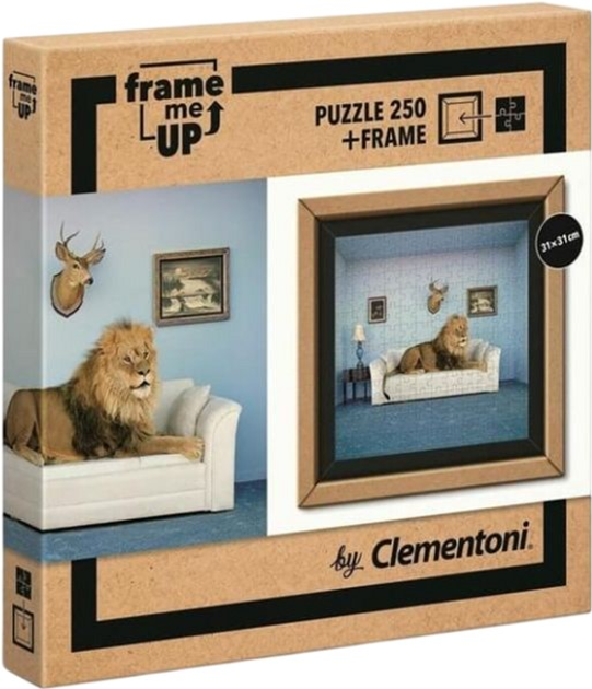 Puzzle Clementoni Frame Me Up Pan Domu 250 elementów (8005125385003) - obraz 1