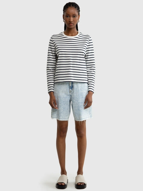 Spodenki damskie jeansowe Big Star DAKOTA-112 W28 Niebieskie (5900714529604) - obraz 5