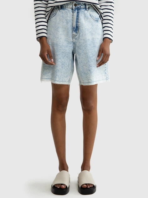 Spodenki damskie jeansowe Big Star DAKOTA-112 W26 Niebieskie (5900714529581) - obraz 1