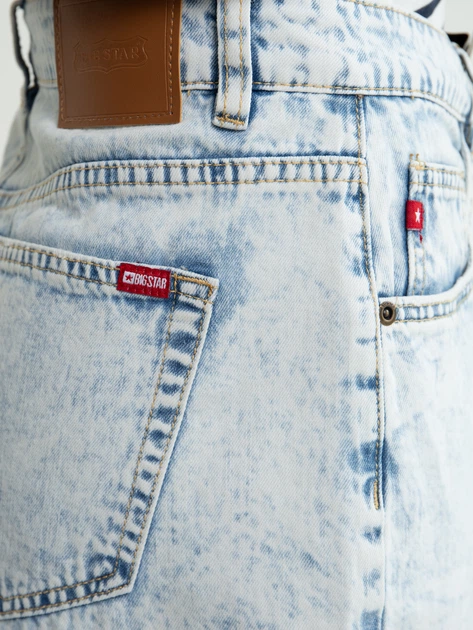 Spodenki damskie jeansowe Big Star DAKOTA-112 W26 Niebieskie (5900714529581) - obraz 6