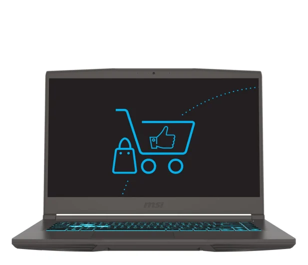 Ноутбук MSI Thin 15 i5-12450H/16GB/512 RTX4050 B12VE-1817XPL - Фото 1 Ноутбук MSI Thin 15 i5-12450H/16GB/512 RTX4050 B12VE-1817XPL - изображение 1