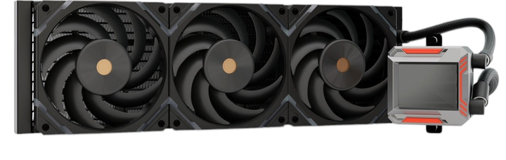 Система рідинного охолодження Valkyrie Syn 240 ARGB Black (VK-AIOSY360B) - зображення 5