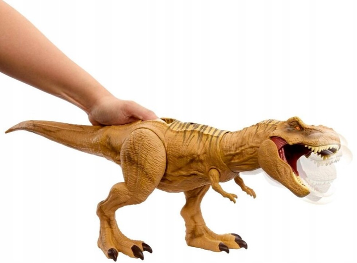 Figurka Mattel Jurassic World  Dino Trackers Tirannosaurus Rex Polowanie i atak HNT62 (0194735149346) - obraz 6