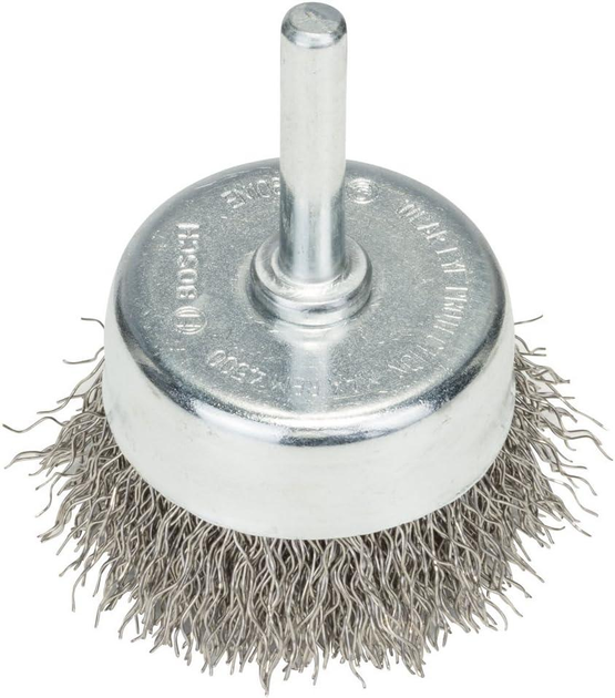 Дискова щітка з прямим хвостовиком Bosch PRO Metal clean 50 мм / 0.3 мм (2608622117) - зображення 1