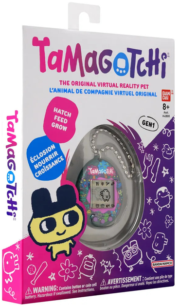 Interaktywna zabawka Bandai Tamagotchi Original Tama Garden (3296580429851) - obraz 4