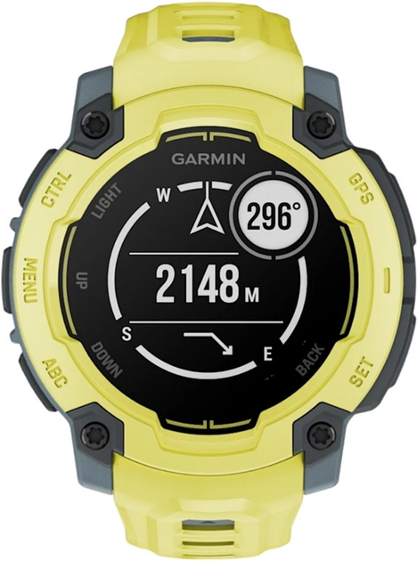 Smartwatch Garmin Instinct E 45 mm Electric Lime (010-02933-01) - obraz 7