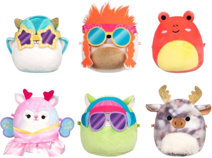 Zestaw maskotek Squishmallows Micromallows 6 cm Music Festival Fun 14 szt (191726748137) - obraz 3