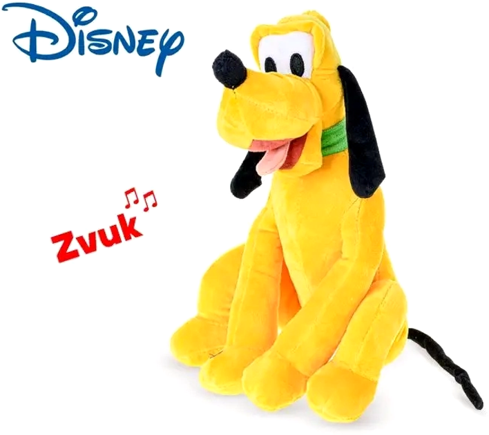 Maskotka-pluszak Play by Play Disney Pluto z dźwiękiem 30 cm (8425611301735) - obraz 2