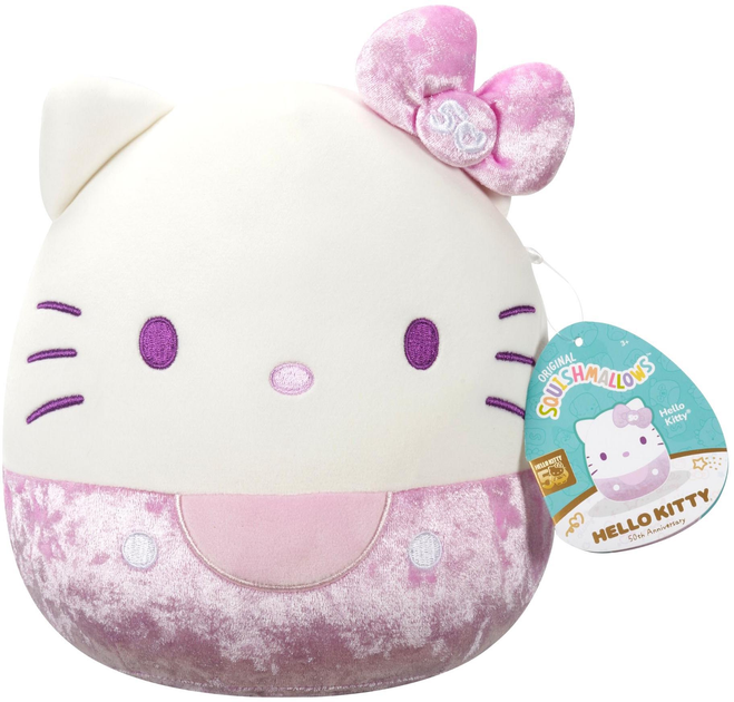 М'яка іграшка Squishmallows HelloKitty 20 см рожевий (196566429185) - зображення 1