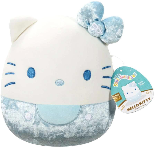 М'яка іграшка Squishmallows HelloKitty 20 см блакитна (196566429192) - зображення 1