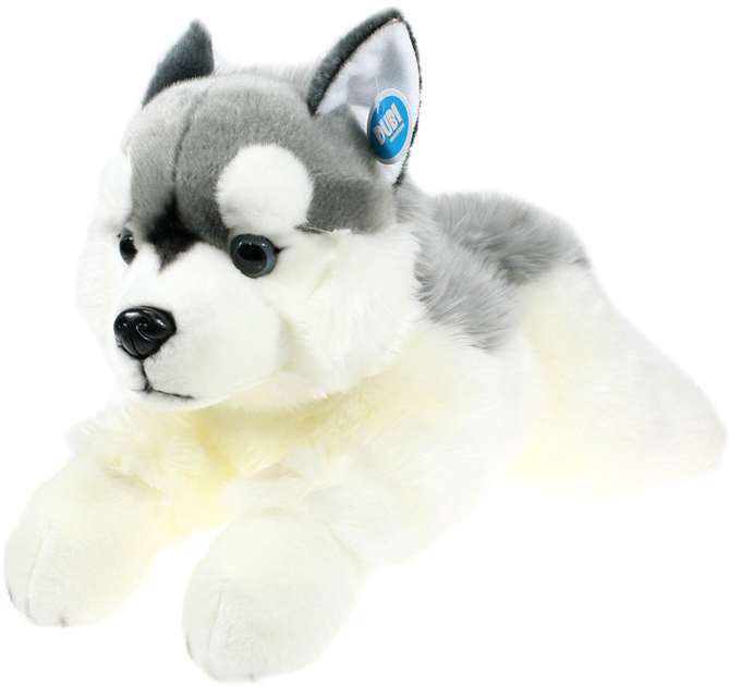 Maskotka Dubi Pies Husky leżący 61 cm (8804046981932) - obraz 1