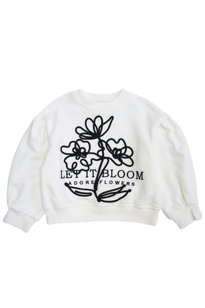 Свитшот Escabel Kids 110 см Белый (2125000857077) - изображение 5