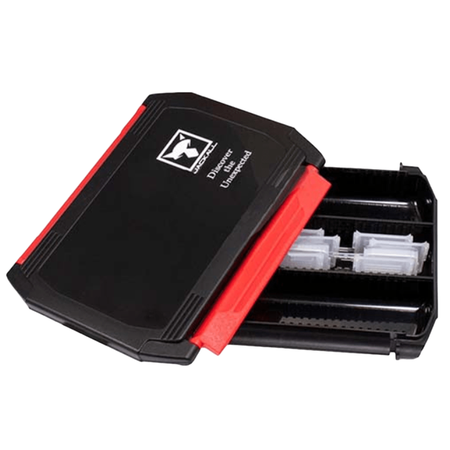 Коробка Jackall W Open Tackle Box M 2300D Black – фото, відгуки