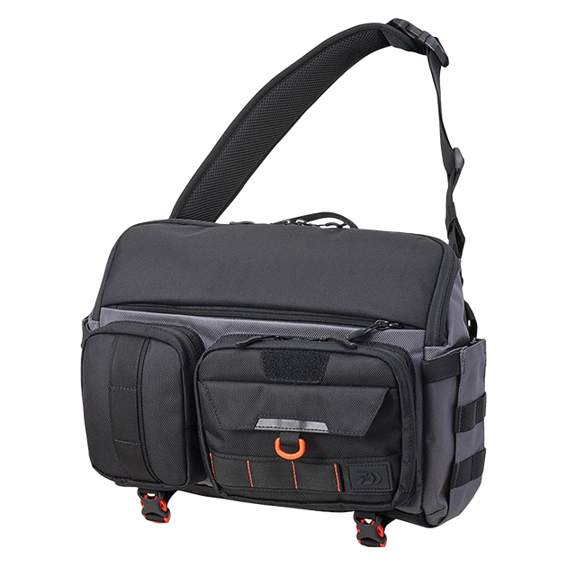 Сумка Daiwa HG Messenger Bag (C) Gray Orange - Фото 1 Сумка Daiwa HG Messenger Bag (C) Gray Orange - изображение 1
