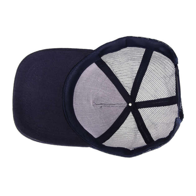 Кепка с сеткой ZEOX Trucker cиняя - изображение 4