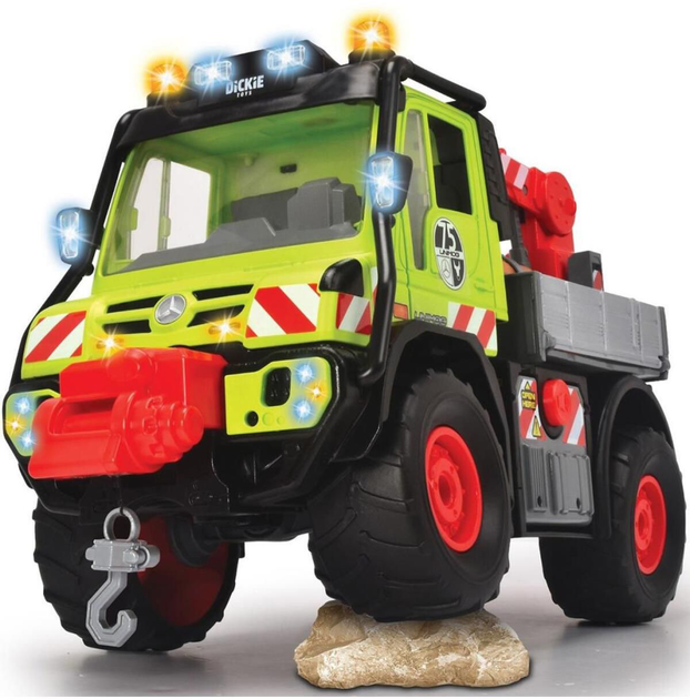 Ciężarówka Dickie Unimog z drewnem 50 cm (4006333076671) - obraz 2