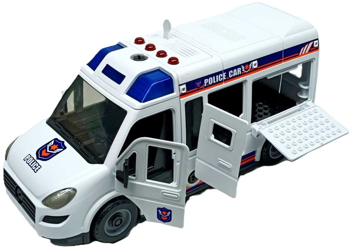 Policja Mz-import Policja światło i dźwięk, rozkęcana (5908287009998) - obraz 1