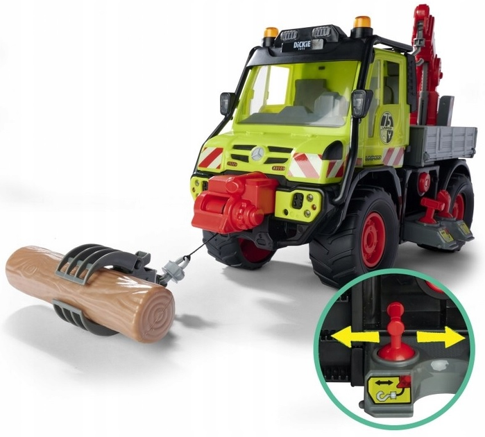 Вантажівка Dickie Unimog з деревом 50 см (4006333076671) - зображення 6