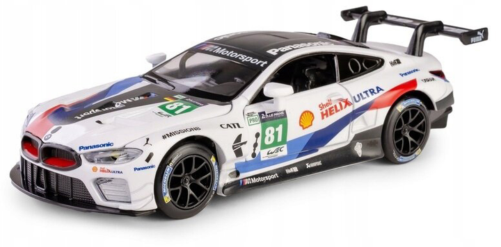 Metalowy model RMZ Hobby samochód sportowy BMW M8 1:32 Biały (5905422081192) - obraz 2