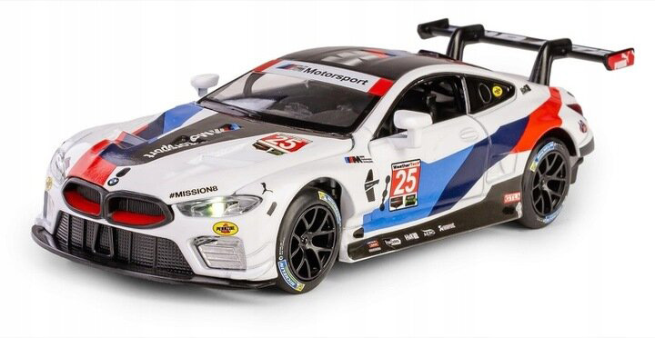 Metalowy model RMZ Hobby samochód sportowy BMW M8 1:32 Biały (5905422081239) - obraz 1