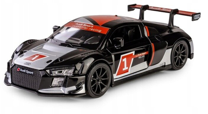 Metalowy model RMZ Hobby samochód sportowy Audi R8 2015 1:32 Czarny (5905422081253) - obraz 1