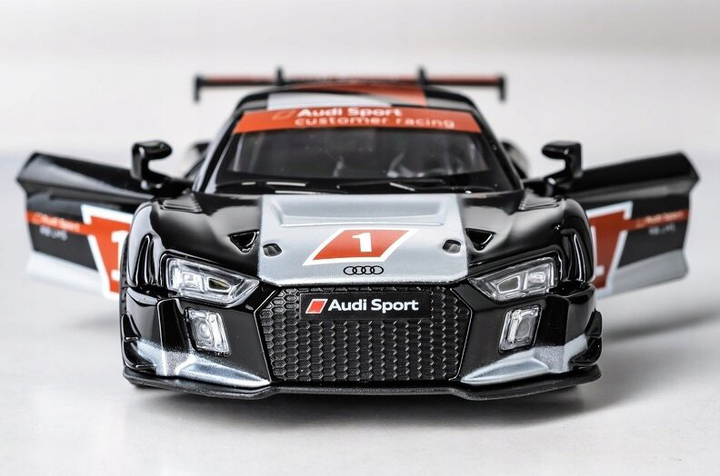 Metalowy model RMZ Hobby samochód sportowy Audi R8 2015 1:32 Czarny (5905422081253) - obraz 2