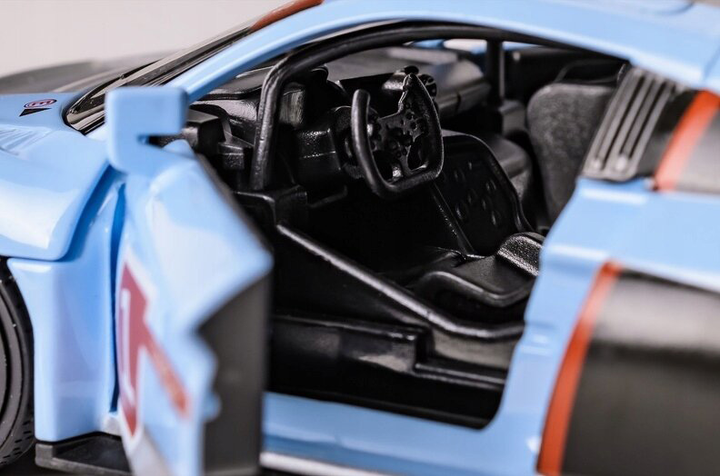 Металева модель RMZ Hobby Спорткар Audi R8 2015 1:32 Синій (5905422081260) - зображення 3