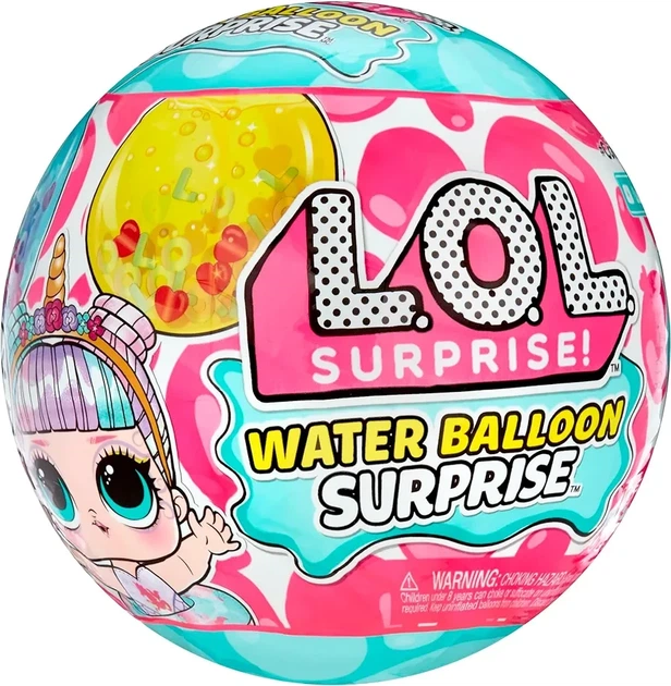 Ігровий набір Lol Surprise Water Balloon Surprise Dolls Unicorn Collectible лол повітряні кульки MGA 505068 - зображення 5