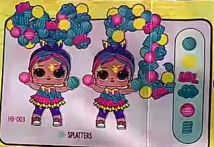 Игровой набор Lol Surprise hair beads Splatters сюрприз mga omg кукла лол с бусинами сплеттерс клякса - Фото 3 Игровой набор Lol Surprise hair beads Splatters сюрприз mga omg кукла лол с бусинами сплеттерс клякса - изображение 3