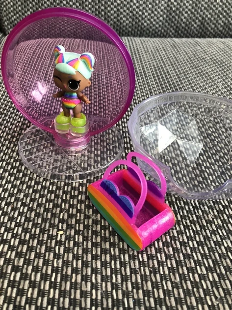 Игровой набор Lol Surprise winter disco lils rainbow raver queen lil sis зимняя дискотека Винтер диско кукла - изображение 6