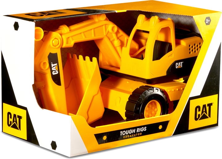 Іграшка Funrise CAT Важка техніка Екскаватор 38 см (82035) (0021664820353) - зображення 8