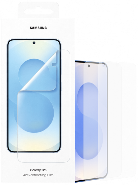 Защитная пленка Samsung Anti-reflecting Film для Samsung Galaxy S25 2 шт (EF-US931CTEGWW) - изображение 1