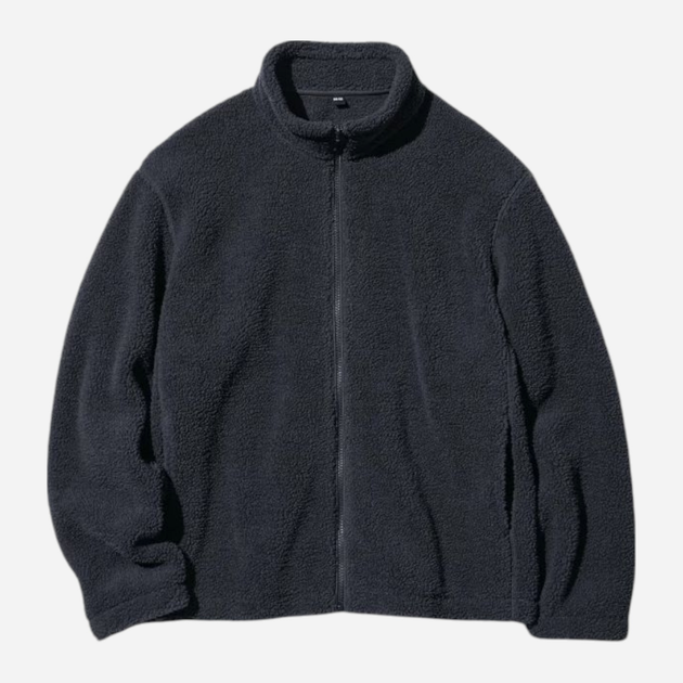Куртка демисезонная Шерпа мужская Uniqlo 252362160 3XL Серая (1159823574) - изображение 4