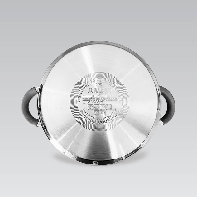 Кастрюля нержавеющая Maestro 240 мм х 5.6 л MR-3507-24 (MR-3507-24) - изображение 2