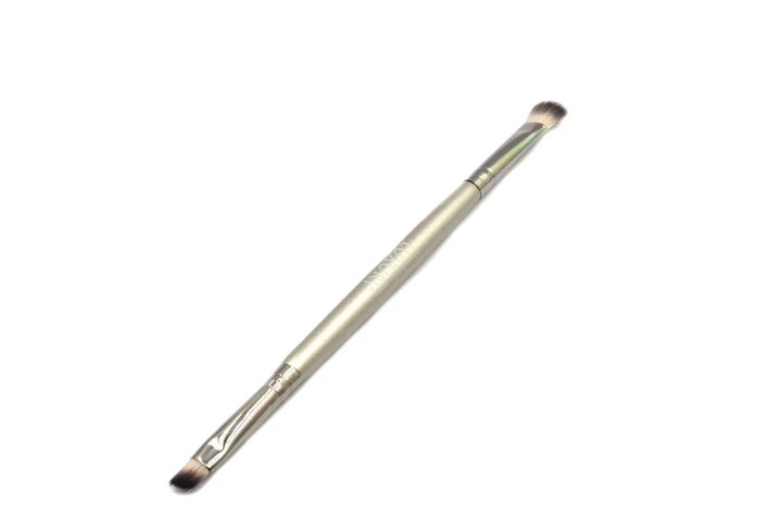 Кисть макияжная двусторонняя для бровей и подводки/теней Beauty LUXURY MA-14 (4820125811116) - изображение 3
