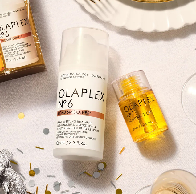 Набір для догляду за волоссям Olaplex Get Your Shine On Крем для укладки 100 мл + Олія для укладки 30 мл (850056933131) - зображення 7