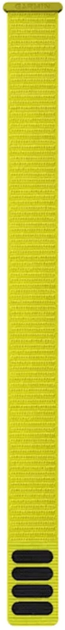 Ремінець Garmin UltraFit 2 Nylon Band 22mm Yellow (010-13306-15) - зображення 1